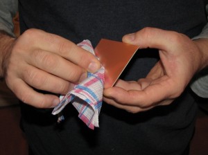 Очистка фольгенированного текстолита Очистка фольгенированного текстолита