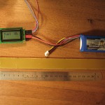 Емкостной датчик уровня топлива на ATMega8A Емкостной датчик уровня топлива на ATMega8A. Общий размер с аккумулятором