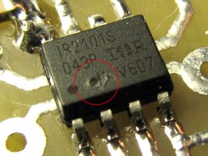 Сгоревшая IR2101