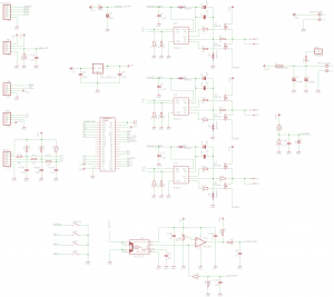 Схема контроллера для BLDC, PMSM двигунів