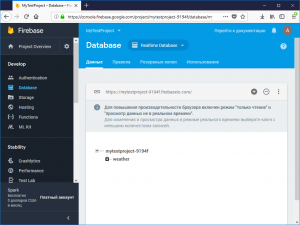 Firebase Realtime Database