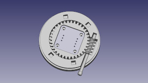 Редуктор і плата AS5600 у зборі