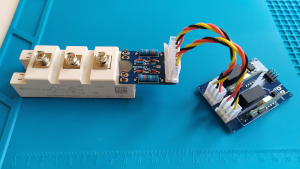 Модуль драйверів напівмосту з платою резисторів і IGBT-модулем